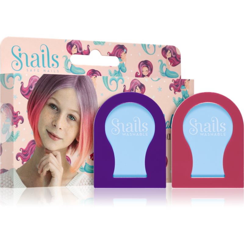 Snails Hair Chalk креда за коса Mermaid 2 бр.