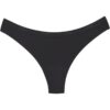Snuggs Period Underwear Brazilian: Light Flow Black менструални бикини от плат за слаба менструация размер XS Black 1 бр.