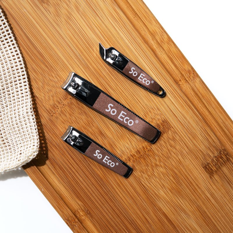 So Eco Nail & Cuticle Clipper Set комплект ножици за нокти и кожичките около ноктите на ниска цена