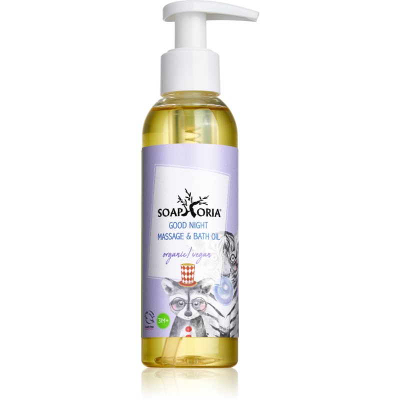 Soaphoria Babyphoria Good Night масло за масаж и вана за добър сън за деца 150 мл.