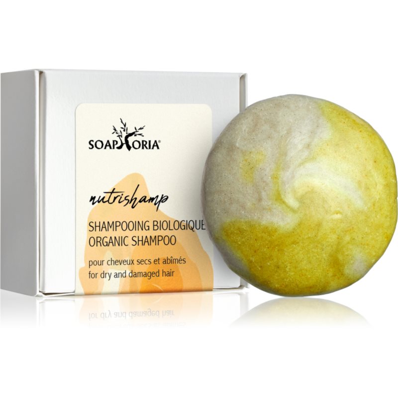 Soaphoria Hair Care Solid Shampoo органичен твърд шампоан за суха и увредена коса 60 гр.