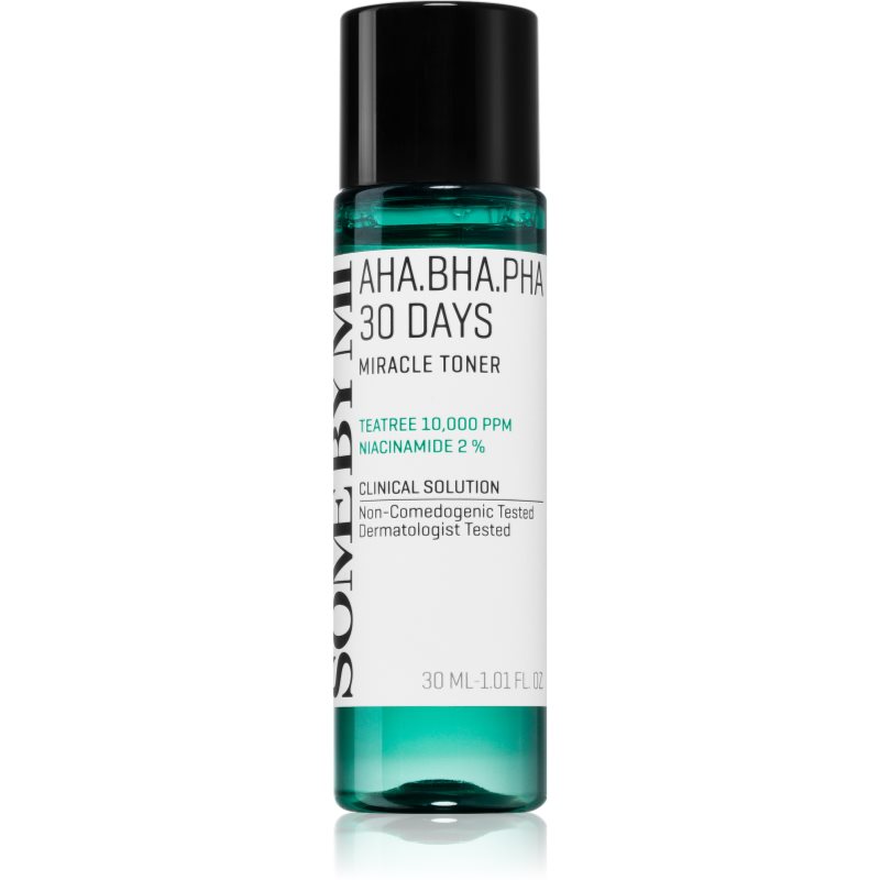 Some By Mi AHA∙BHA∙PHA 30 Days Miracle омекотяващ и хидратиращ тонер 30 мл.