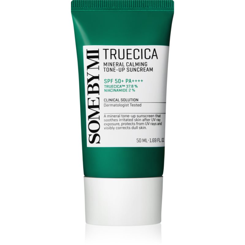 Some By Mi Truecica Mineral Calming успокояващ и защитен крем SPF 50+ 50 мл.