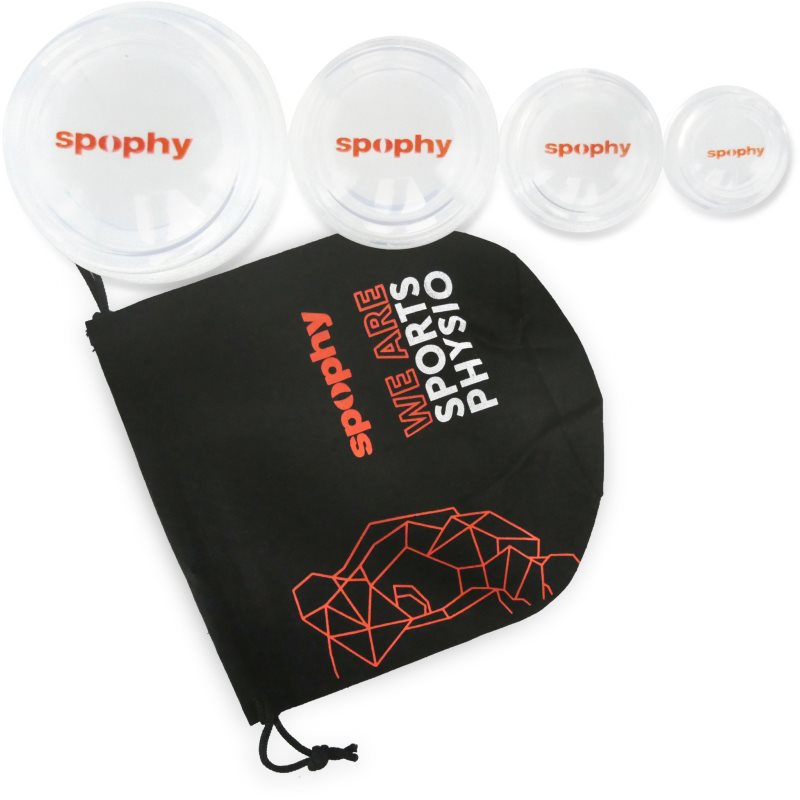 Spophy Cupping Set комплект силиконови вендузи 4 бр.