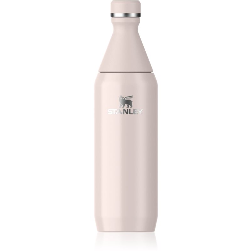 Stanley All Day Slim Bottle неръждаема бутилка за вода Rose Quartz 600 мл.