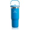 Stanley IceFlow™ Flip Straw Tumbler неръждаема бутилка за вода Azure 890 мл.