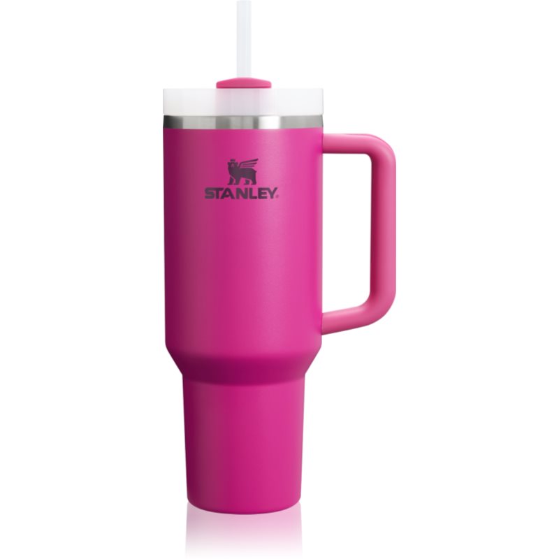 Stanley Quencher H2.O FlowState™ Tumbler неръждаема термочаша със сламка Fuchsia 1180 мл.