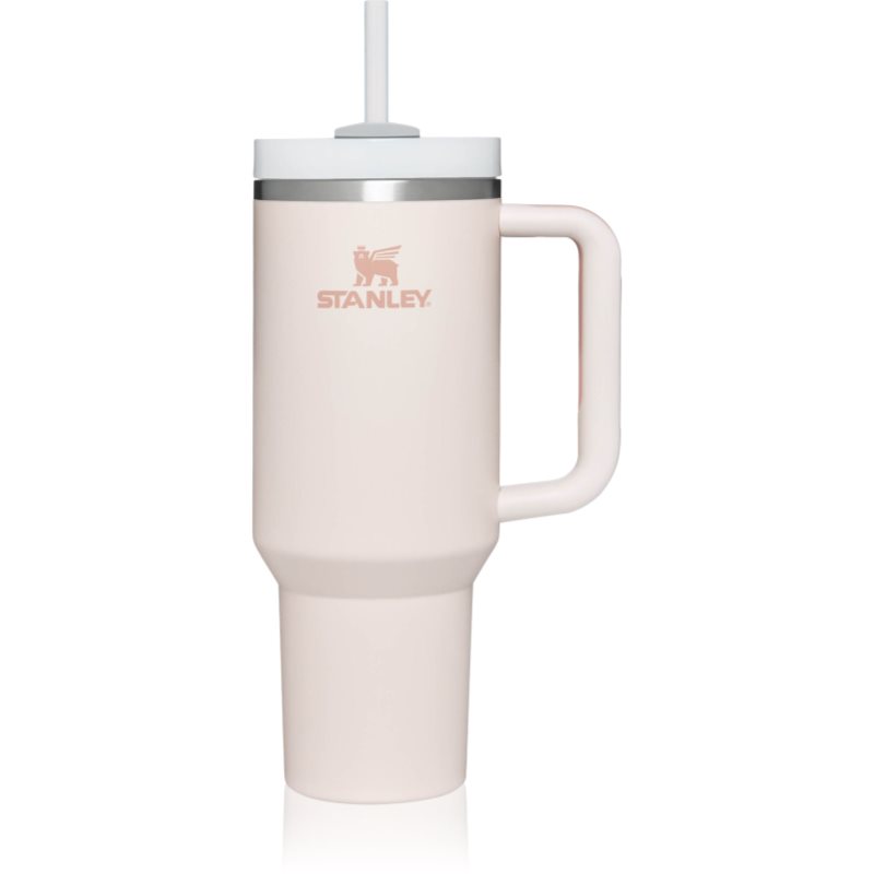 Stanley Quencher H2.O FlowState™ Tumbler неръждаема термочаша със сламка Rose Quartz 1180 мл.