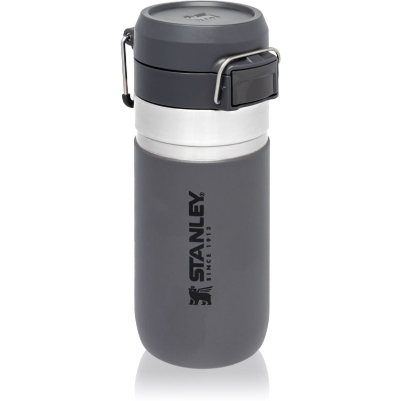 Stanley Quick Flip Go Bottle термобутилка Charcoal 470 мл.