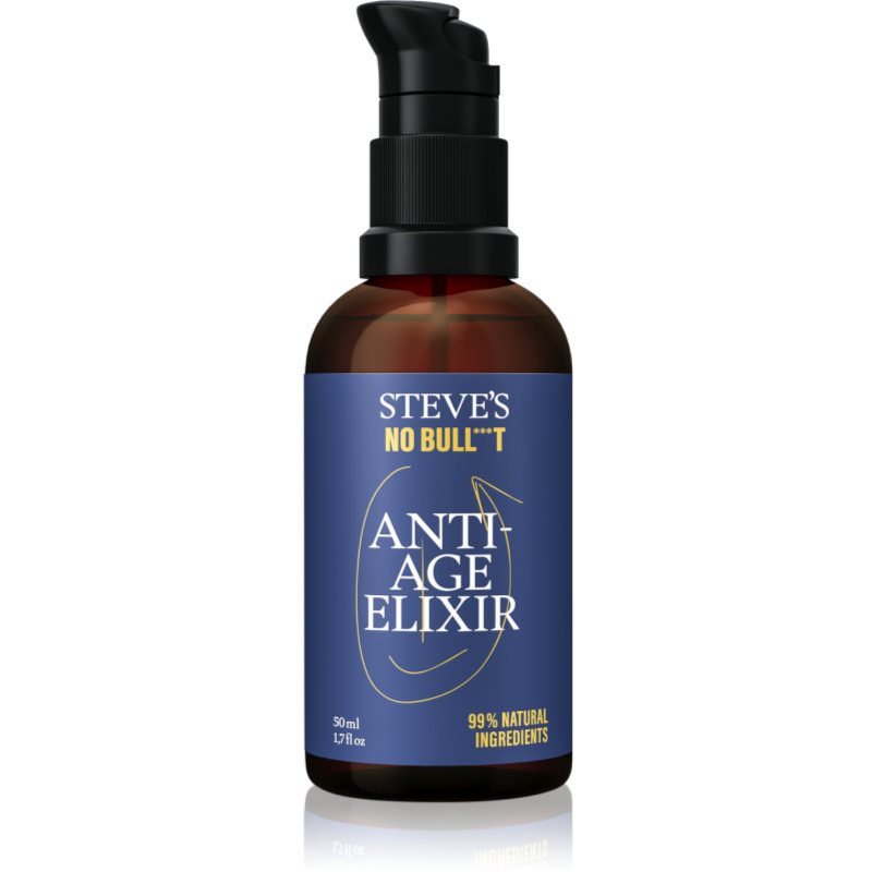 Steve's No Bull***t Anti-Age Elixir хидратиращ серум против бръчки за мъже 50 мл. на ниска цена