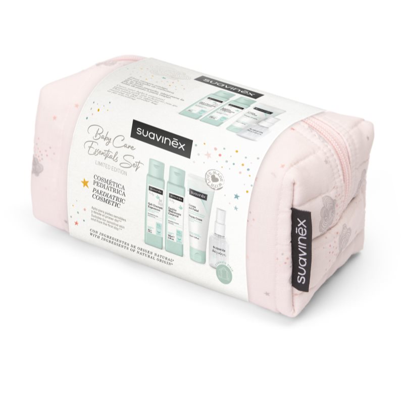 Suavinex Baby Care Essentials Set Pink комплект за пътуване за деца