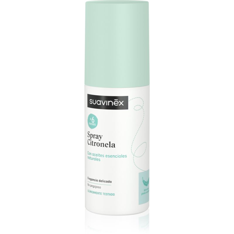 Suavinex Citronella Spray спрей против комари и кърлежи 6 m+ 100 мл. на ниска цена