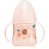 Suavinex Forest First детско шише с дръжки 4 m+ Pink 150 мл.