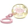 Suavinex Gold Premium Pacifier Clip клипс за биберон Pink 1 бр.
