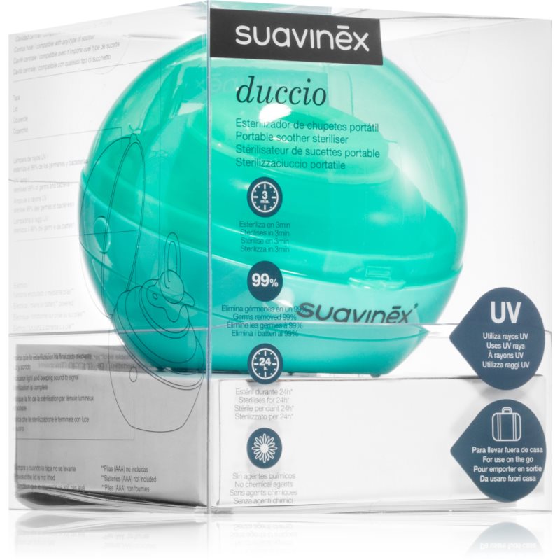 Suavinex Portable Soother Steriliser UV стерилизатор Green 1 бр.