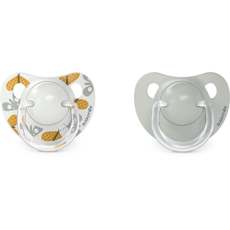 Suavinex Walk Anatomical 6-18 m биберон Grey 2 бр.