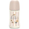 Suavinex Wonderland SX Pro Physiological Anti-Colic бебешко шише M Medium Flow 3 m+ Pink 270 мл.