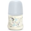 Suavinex Wonderland SX Pro Physiological Anti-Colic бебешко шише S Slow Flow 0 m+ Liberty Blue 150 мл.