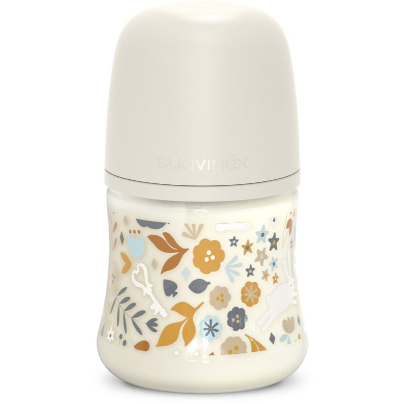Suavinex Wonderland SX Pro Physiological Anti-Colic бебешко шише S Slow Flow 0 m+ Liberty Cream 150 мл.