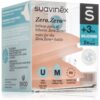 Suavinex Zero Zero Bottle Teat биберон за шише M Medium Flow 3 m+ 2 бр.