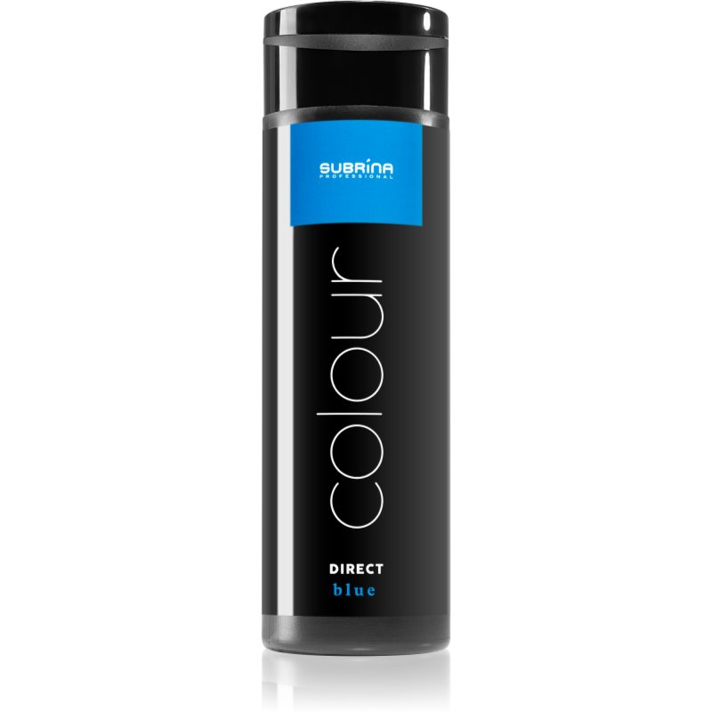 Subrina Professional Direct Colour интензивна боя за коса без амоняк и активираща емулсия цвят Blue 200 мл.