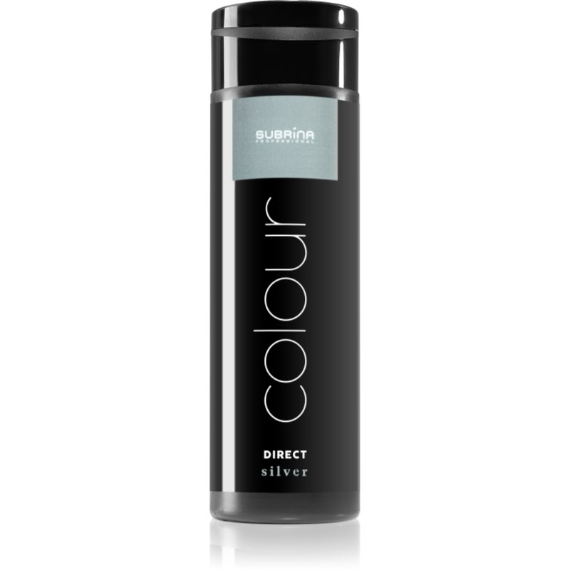 Subrina Professional Direct Colour интензивна боя за коса без амоняк и активираща емулсия цвят Silver 200 мл.