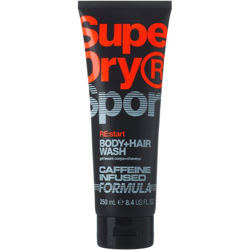 Superdry RE:start душ гел за тяло и коса за мъже 250 мл.