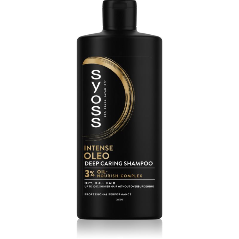 Syoss Intense Oleo шампоан за блясък и мекота на косата 440 мл.