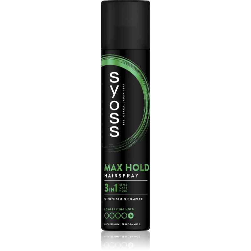 Syoss Max Hold лак за коса с екстра силна фиксация 300 мл.