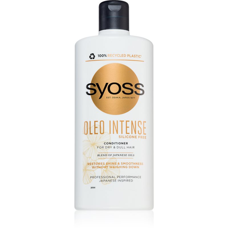 Syoss Oleo Intense балсам за блясък и мекота на косата 440 мл.