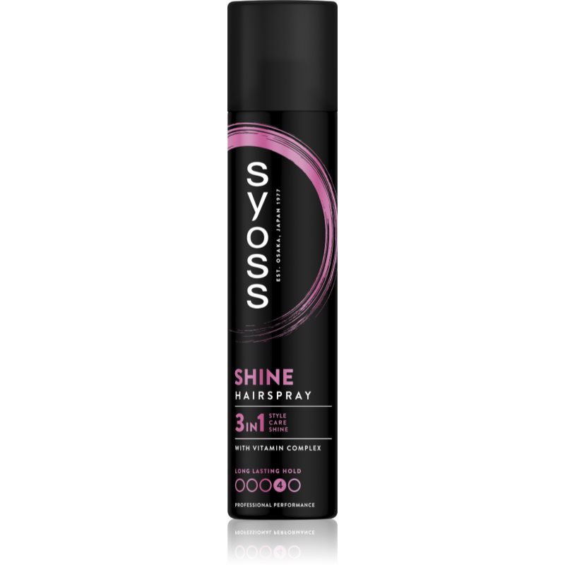 Syoss Shine лак за коса за блясък 300 мл.