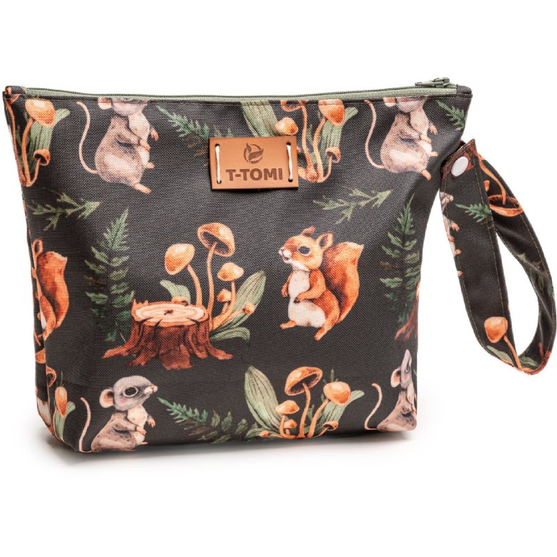 T-TOMI Big Baggie чантичка за пътуване Forest Kingdom 24x28 см