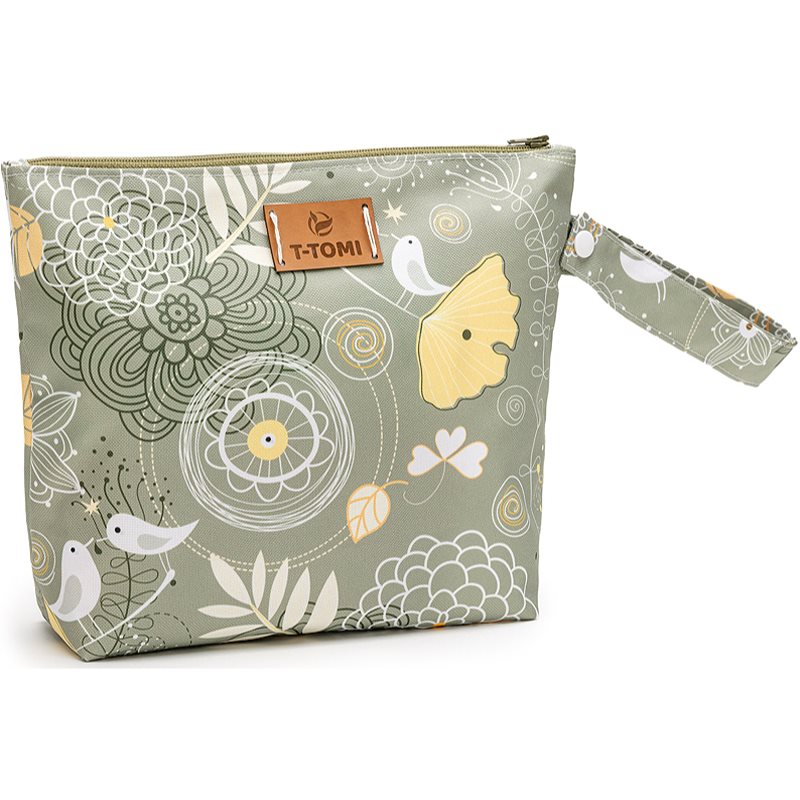 T-TOMI Big Baggie чантичка за пътуване Leafs 24x28 см
