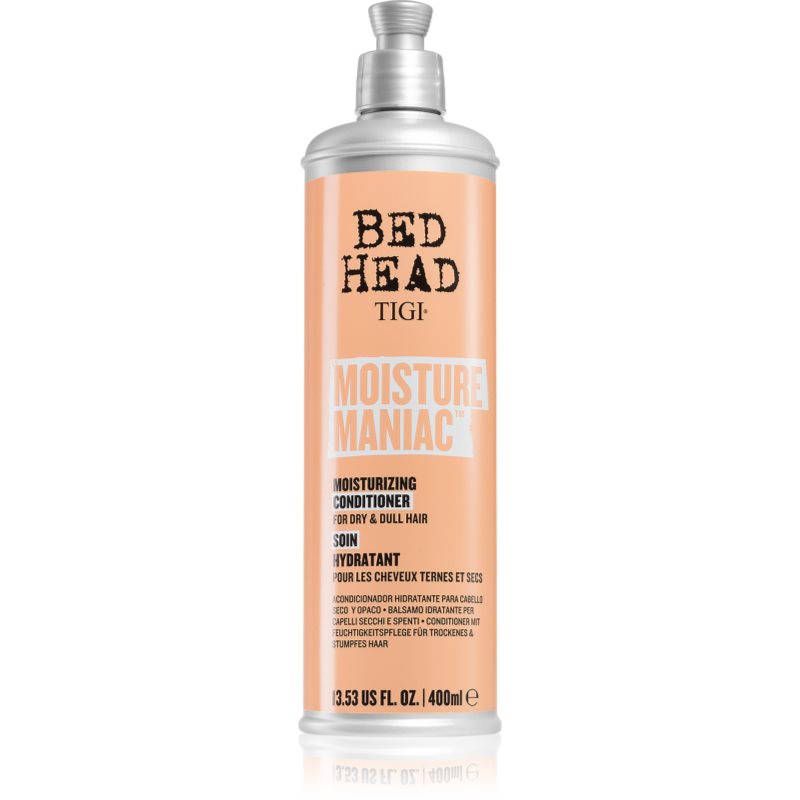 TIGI Bed Head Moisture Maniac дълбоко подхранващ балсам за суха коса 400 мл.