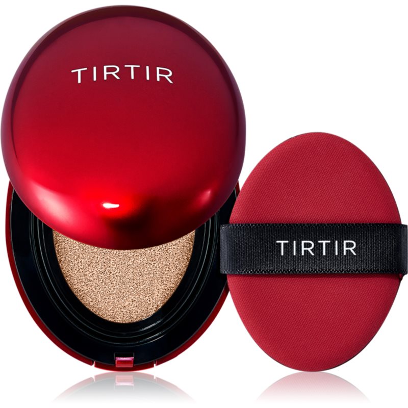 TIRTIR Mask Fit Red Cushion дълготраен грим в гъбичка с висока UV защита цвят 17C Porcelain 18 гр.