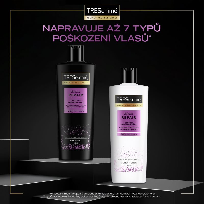 TRESemmé Biotin + Repair 7 възстановяващ балсам за увредена коса 400 мл. на ниска цена