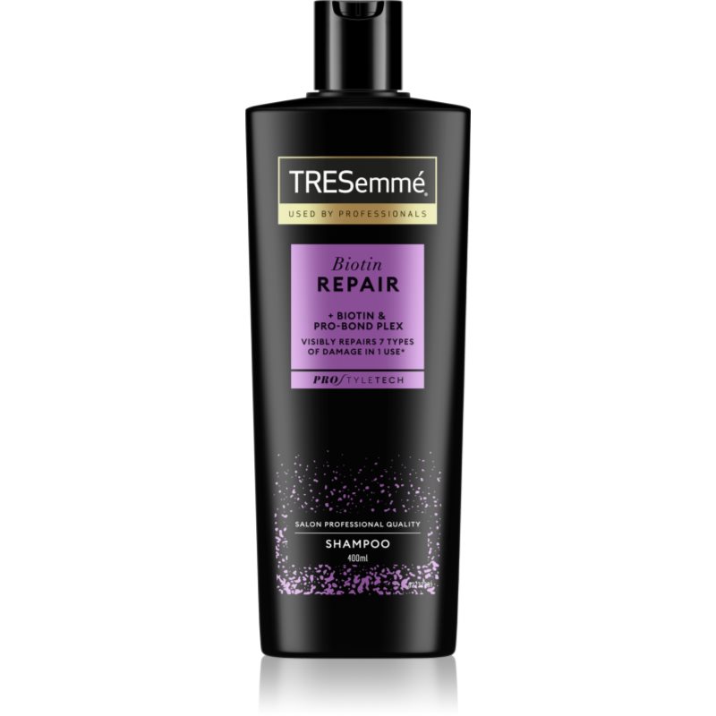 TRESemmé Biotin + Repair 7 възстановяващ шампоан за увредена коса 400 мл.