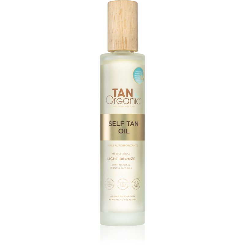 TanOrganic The Skincare Tan автобронзиращо масло цвят Light Bronze 100 мл. на ниска цена