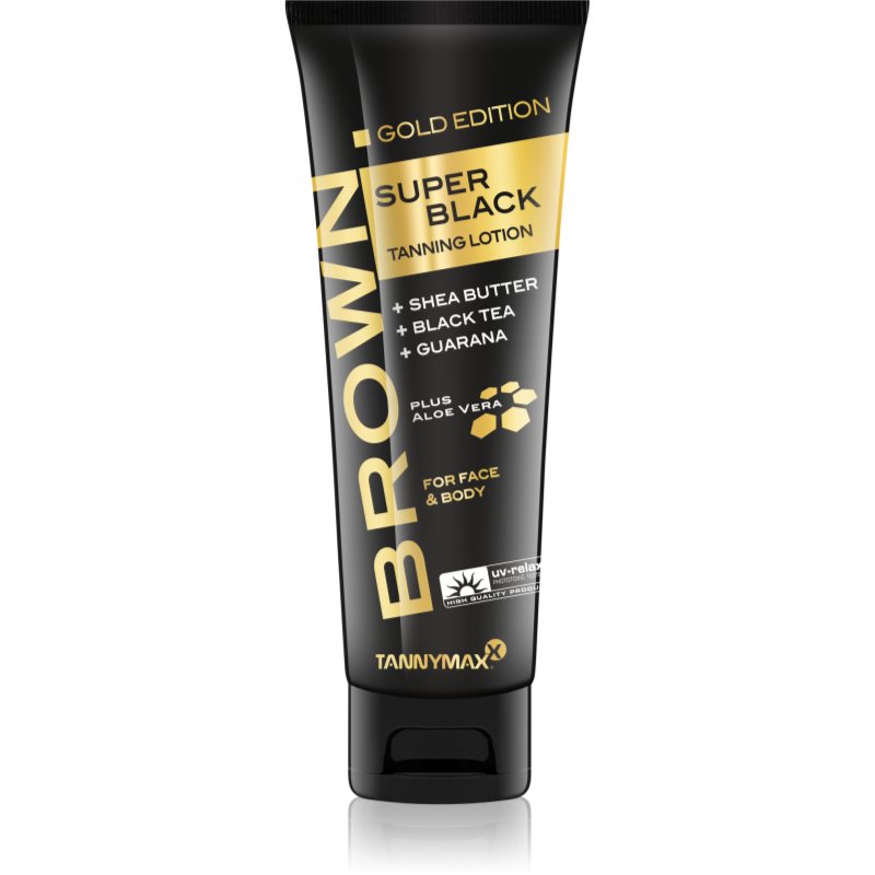 Tannymaxx Brown Super Black Gold Edition крем за загар за солариум за защита на тена 125 мл.