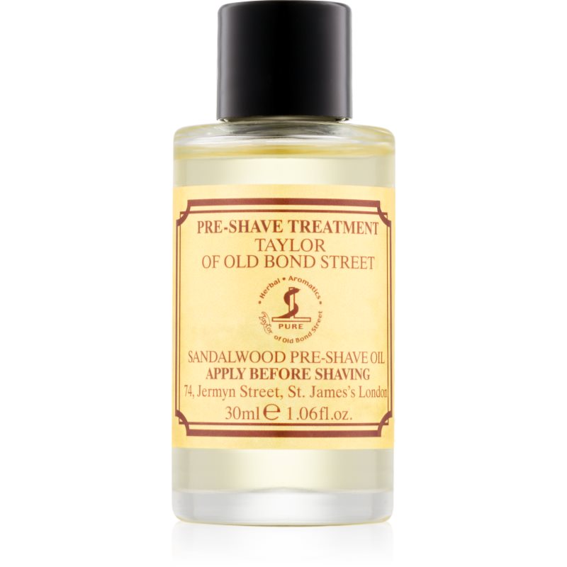 Taylor of Old Bond Street Sandalwood олио преди бръснене 30 мл.