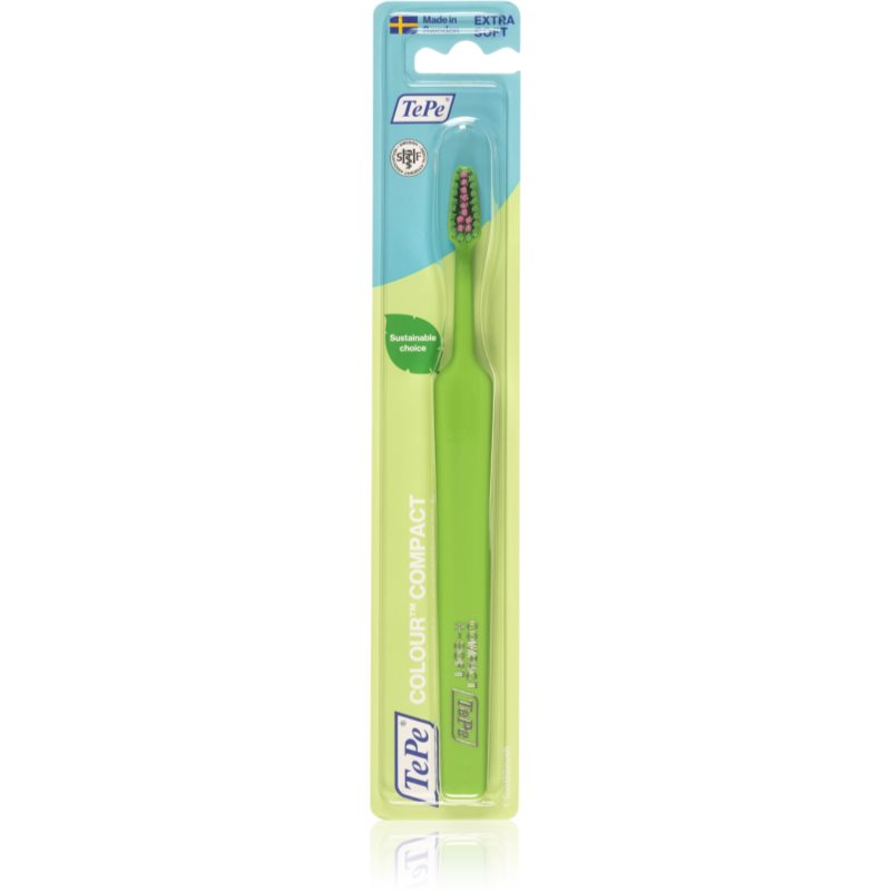 TePe Colour Compact X-Soft четка за зъби Green 1 бр. на ниска цена