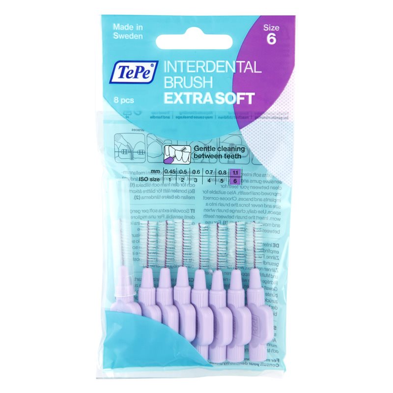 TePe Extra Soft четки за междузъбно пространство 1