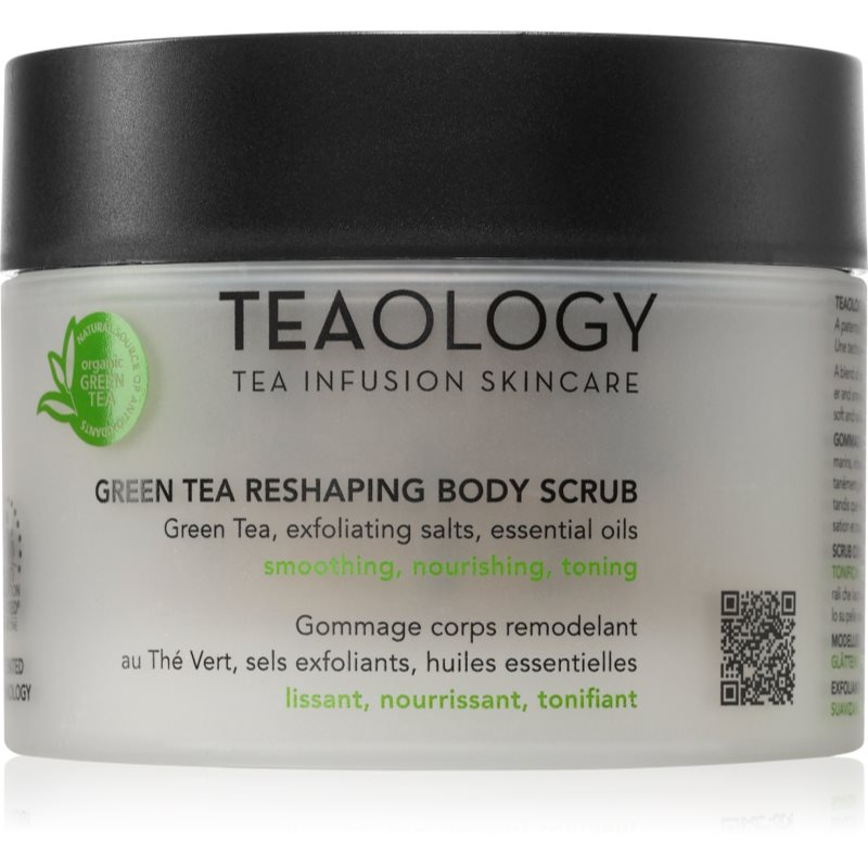 Teaology Green Tea Reshaping Body Scrub изглаждащ пилинг за тяло 380 гр.