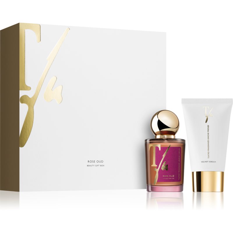 Teatro Fragranze Rose Oud подаръчен комплект унисекс