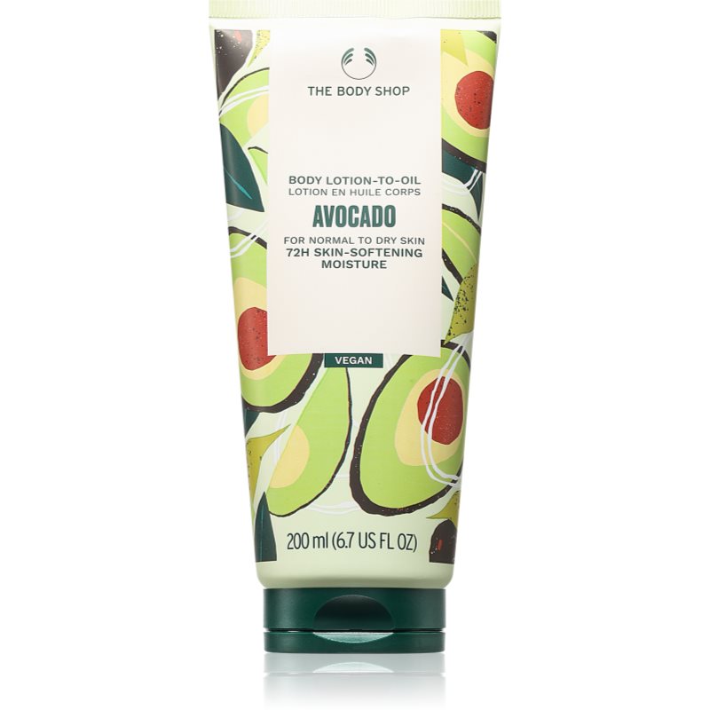 The Body Shop Avocado Body Lotion тоалетно мляко за тяло с авокадо 200 мл.