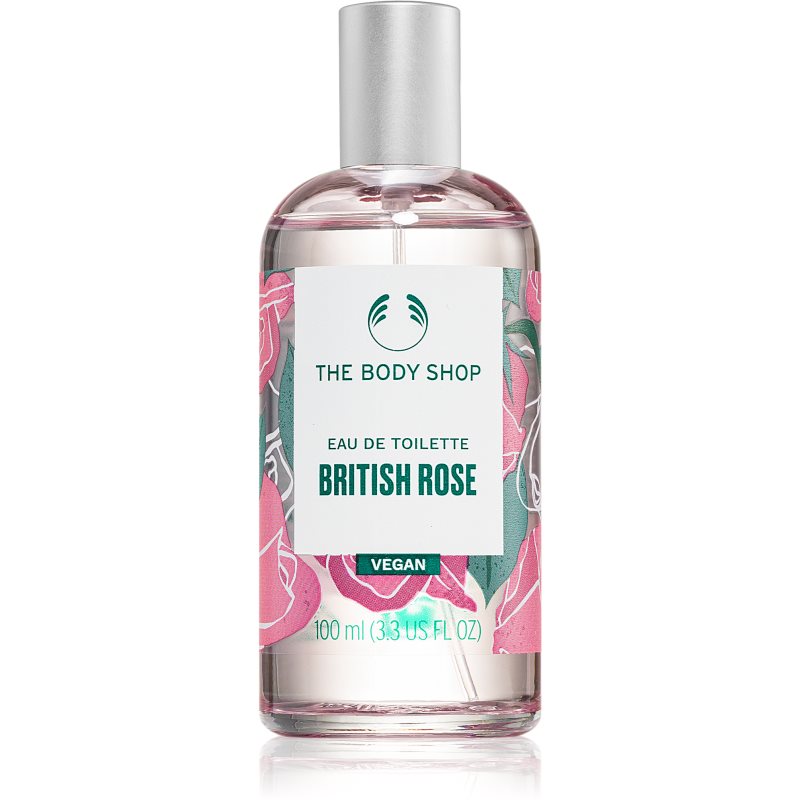 The Body Shop British Rose EDT тоалетна вода с аромат на цветя за жени 100 мл.