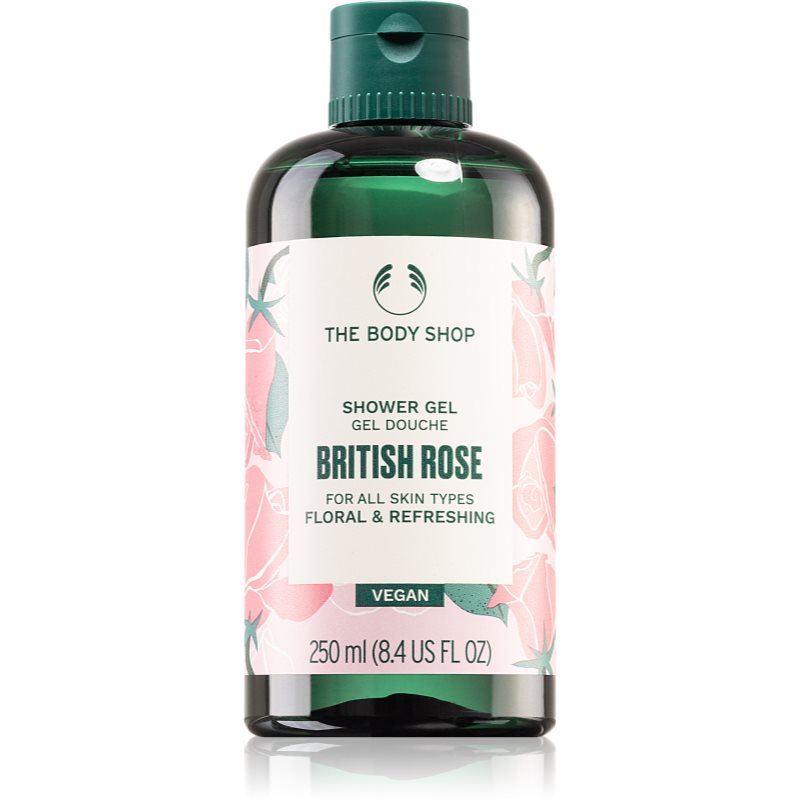 The Body Shop British Rose Shower Gel душ гел 250 мл.
