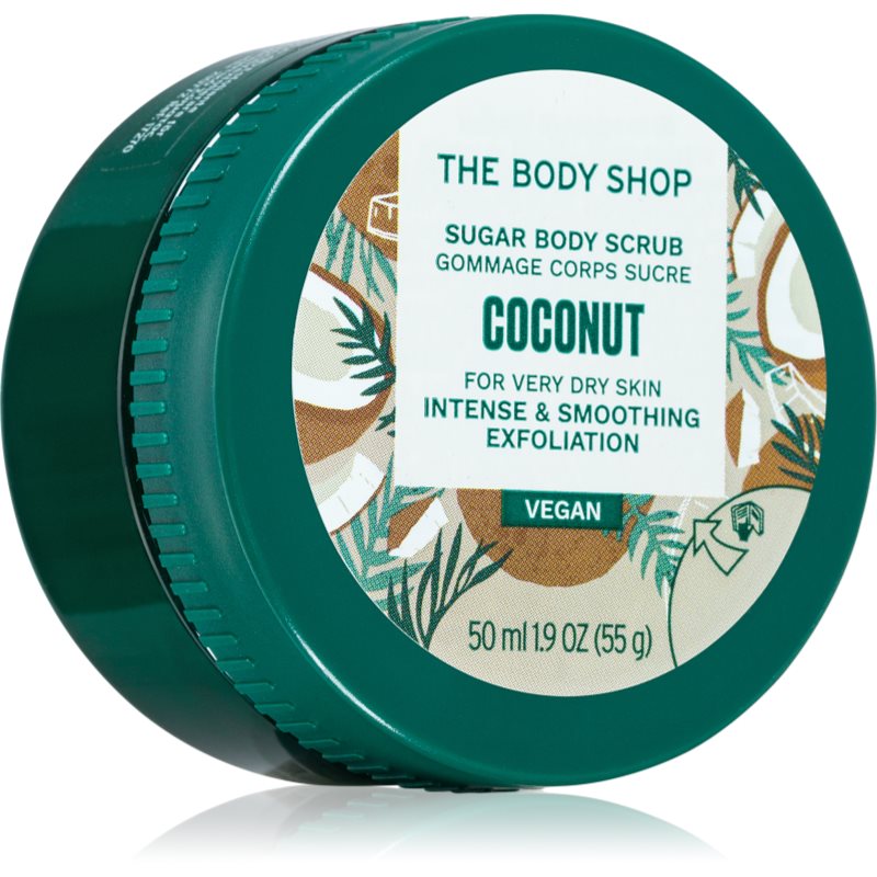 The Body Shop Coconut Body Scrub Vegan пилинг за тяло с кокос 50 мл.