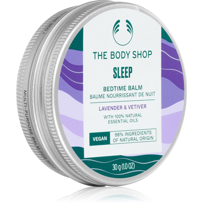 The Body Shop Lavander & Vetiver нощен балсам за суха кожа 30 гр.