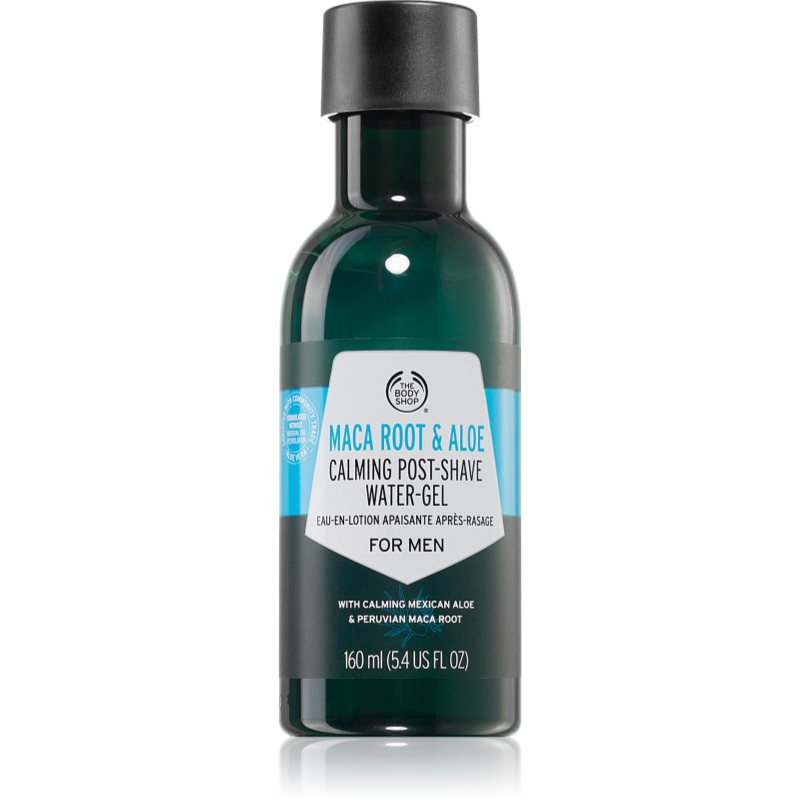 The Body Shop Maca Root & Aloe Calming Post-Shave Water Gel гел за след бръснене с успокояващ ефект 160 мл.